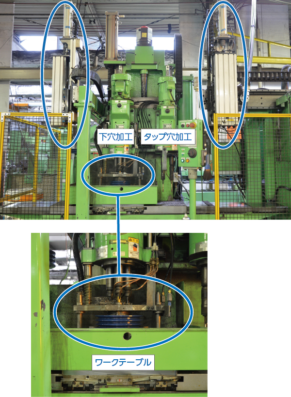 ブッシング自動加工機